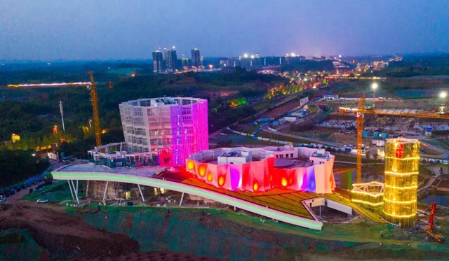 一期竣工！自贡这个城市新地标颜值太高(图3)