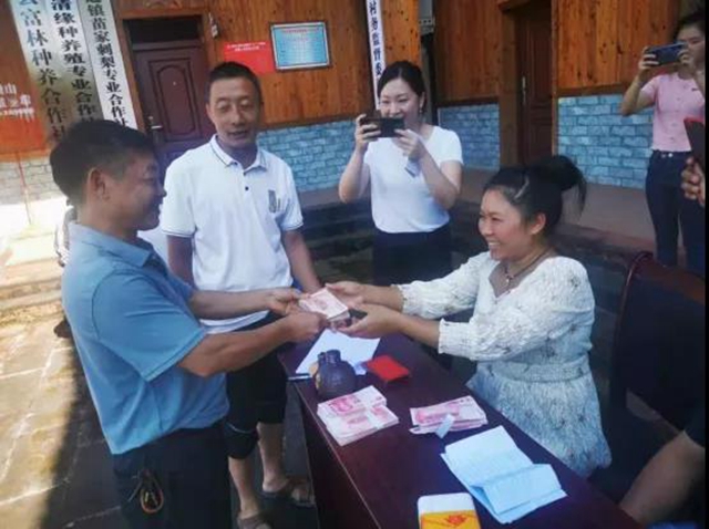 合江村民“种酒”分钱了！(图2)
