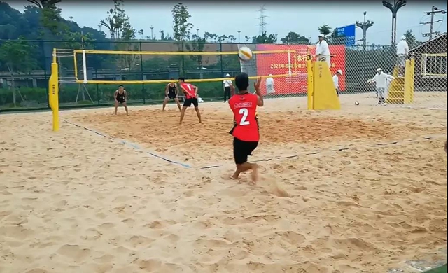 泸州沙滩排球男子甲组代表队获全省冠军(图2)