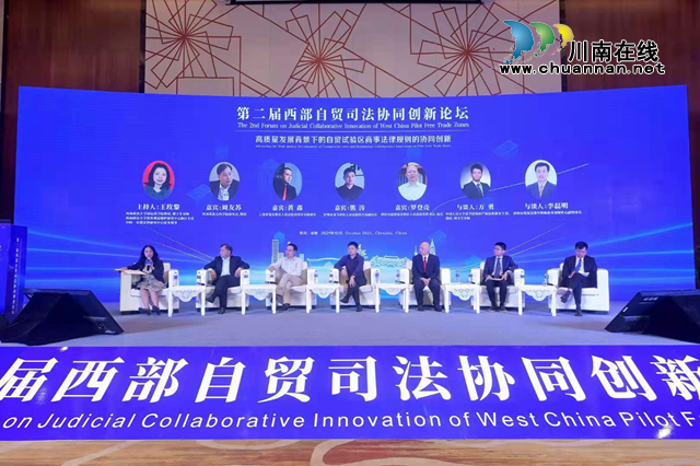 龙马潭区法院受邀参加第二届西部自贸司法协同创新论坛(图2)