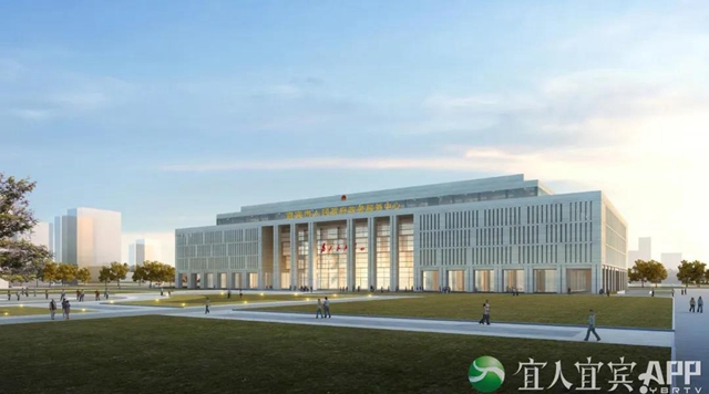 春节前亮相！宜宾南部新区市民中心项目群加快推进