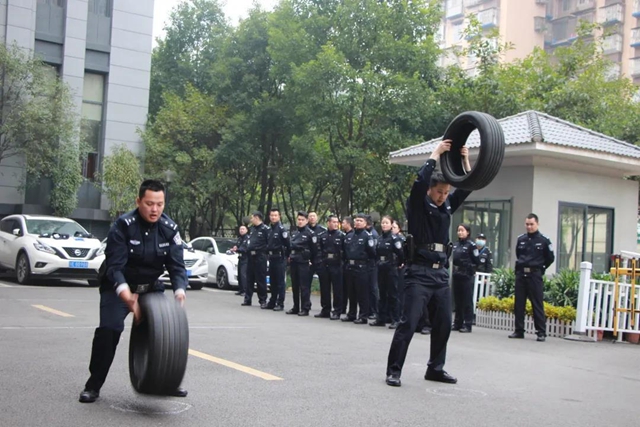 超硬核！直击江阳法院司法警察实战化考核验收现场(图8)