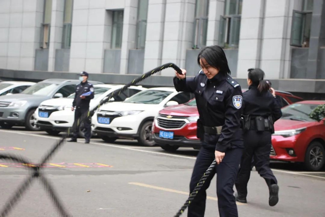 超硬核！直击江阳法院司法警察实战化考核验收现场(图12)