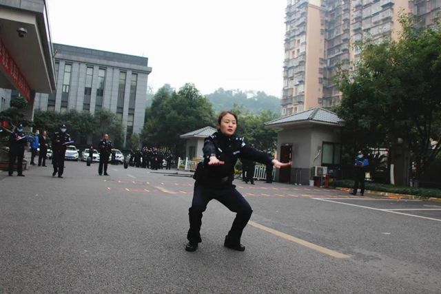 超硬核！直击江阳法院司法警察实战化考核验收现场(图16)