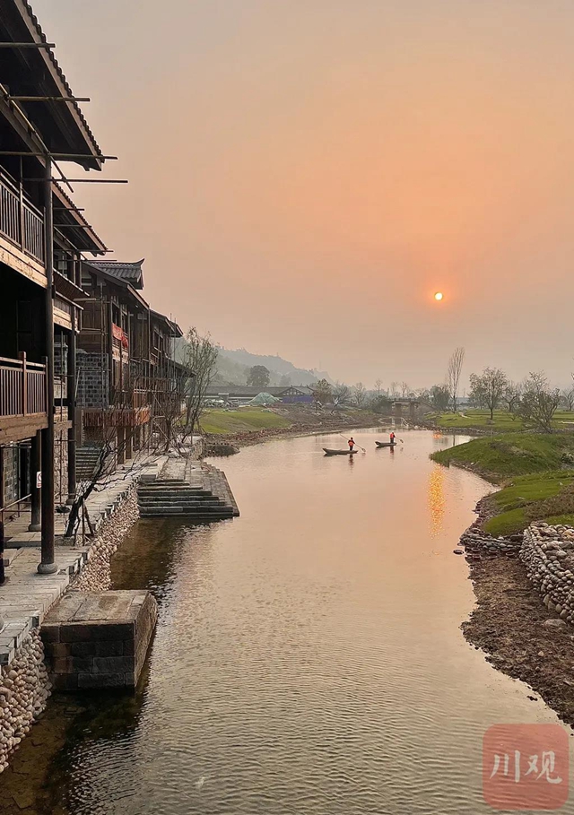 川版“乌镇”！ 李庄月亮田景区将在2022年春节全新亮相(图5)