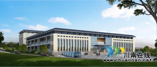 泸州市殡仪馆殡仪服务中心主体封顶(图3)