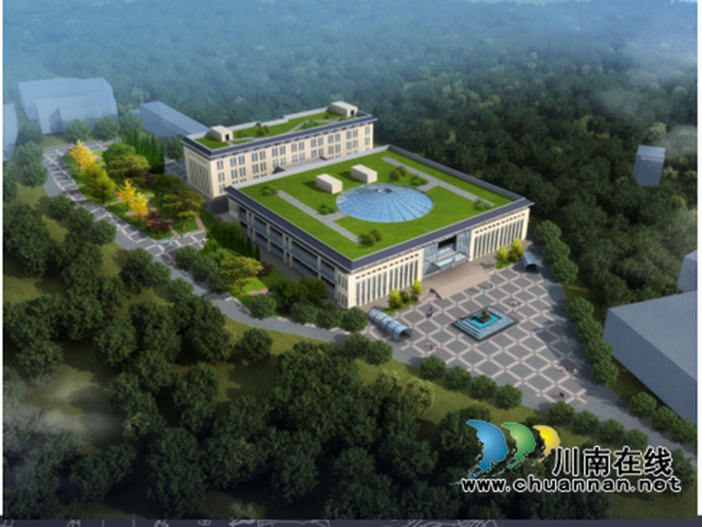 泸州市殡仪馆殡仪服务中心主体封顶(图4)