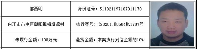 感受公平正义 | 单笔最高“49万元”的悬赏礼包来啦!快来提供财产线索吧!(图10) 感受公平正义 | 单笔最高“49万元”的悬赏礼包来啦!快来提供财产线索吧!(图10)