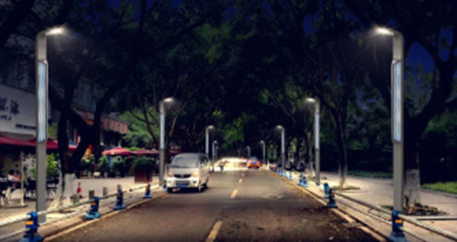 泸州滨江路庭院灯恢复重建项目动工了！(图5)