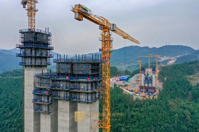 航拍带你看山里的大项目，这条出川新通道建设正酣(图11)