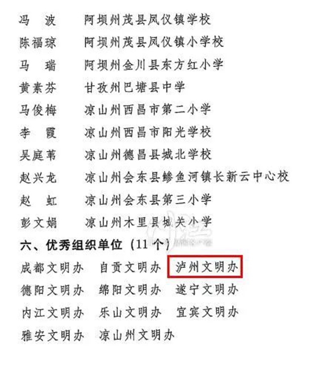 喜报！泸州的他们获评全省优秀！(图13)