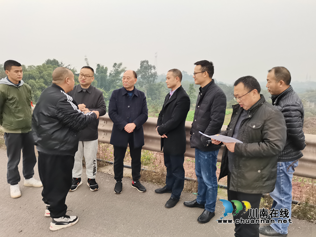泸州市国土资源执法监察支队检查指导龙马潭区卫片执法工作