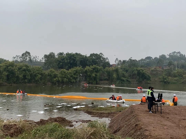 川渝联手 跨界协同 永川区、泸州市联合开展突发环境事件应急演练(图4)