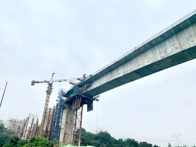 一小时即将缩短为两分钟 泸州合江大沱子大桥合龙(图4)