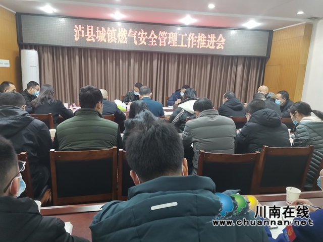 泸县召开城镇燃气安全管理工作推进会