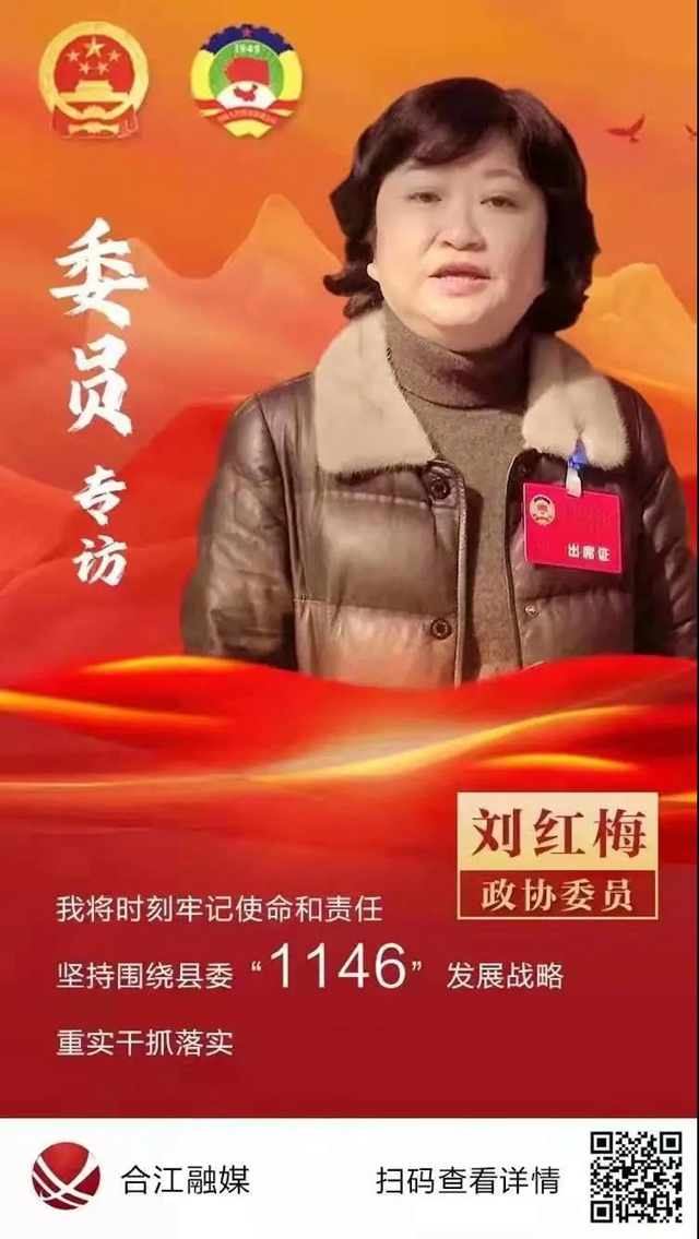 合江两会专访｜合江县中医医院党委书记刘红梅：发展建设中医药事业，不断提升群众幸福感