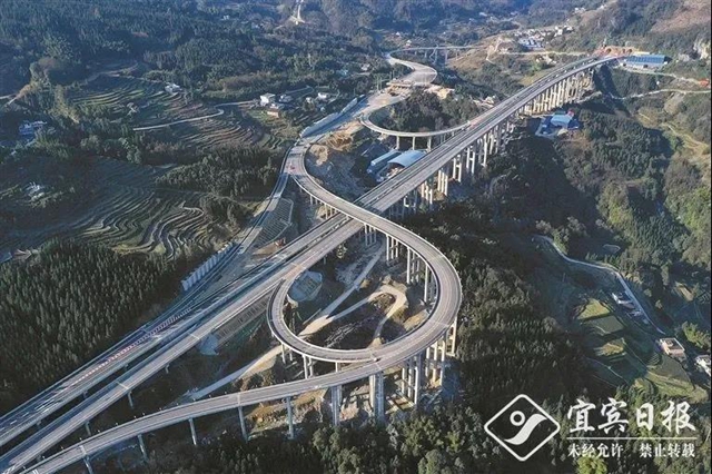 两段高速公路进入通车倒计时！宜宾城市过境高速即将全线贯通(图6)