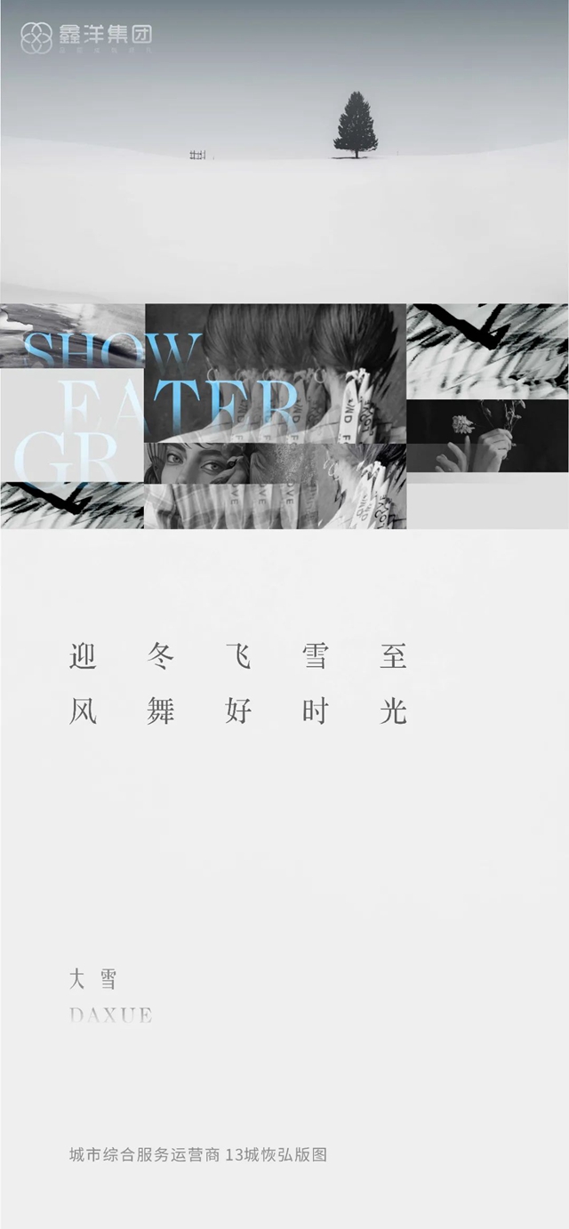 视觉｜鑫洋集团二十四节气海报鉴赏(图18)