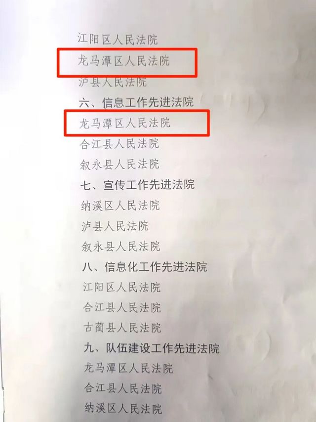 龙马潭区法院斩获信息工作先进法院与调研工作先进法院(图2) 12.jpg